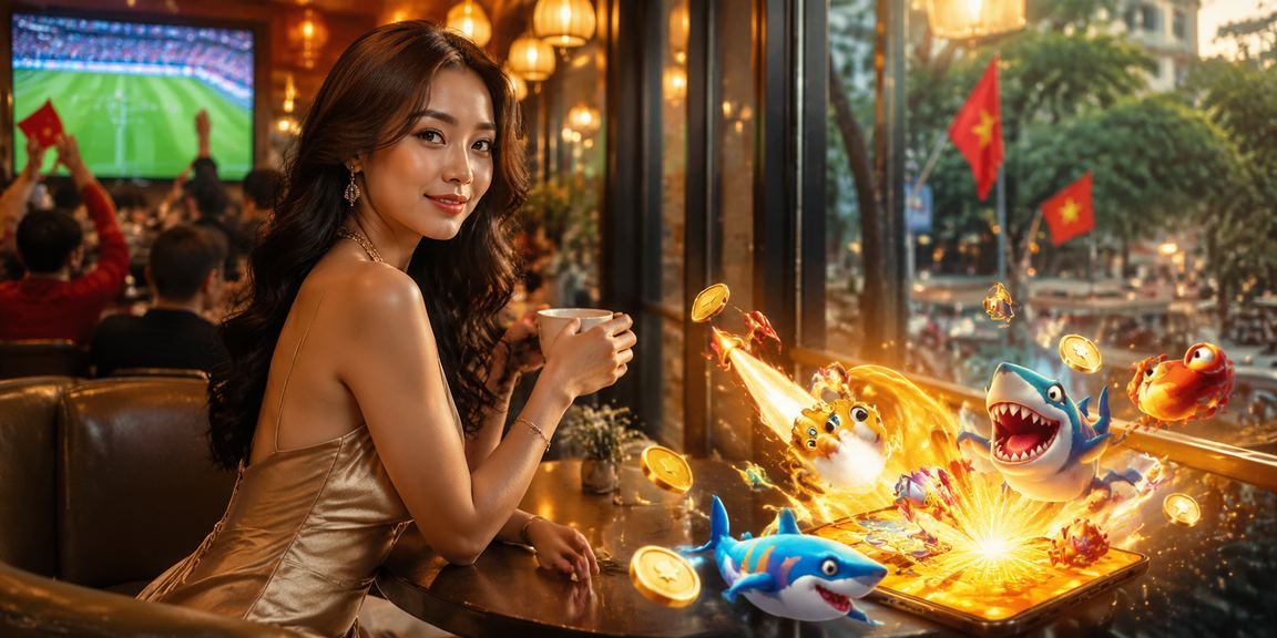 Một người chơi thư giãn trên chiếc thuyền bằng gỗ tại Hà Nội