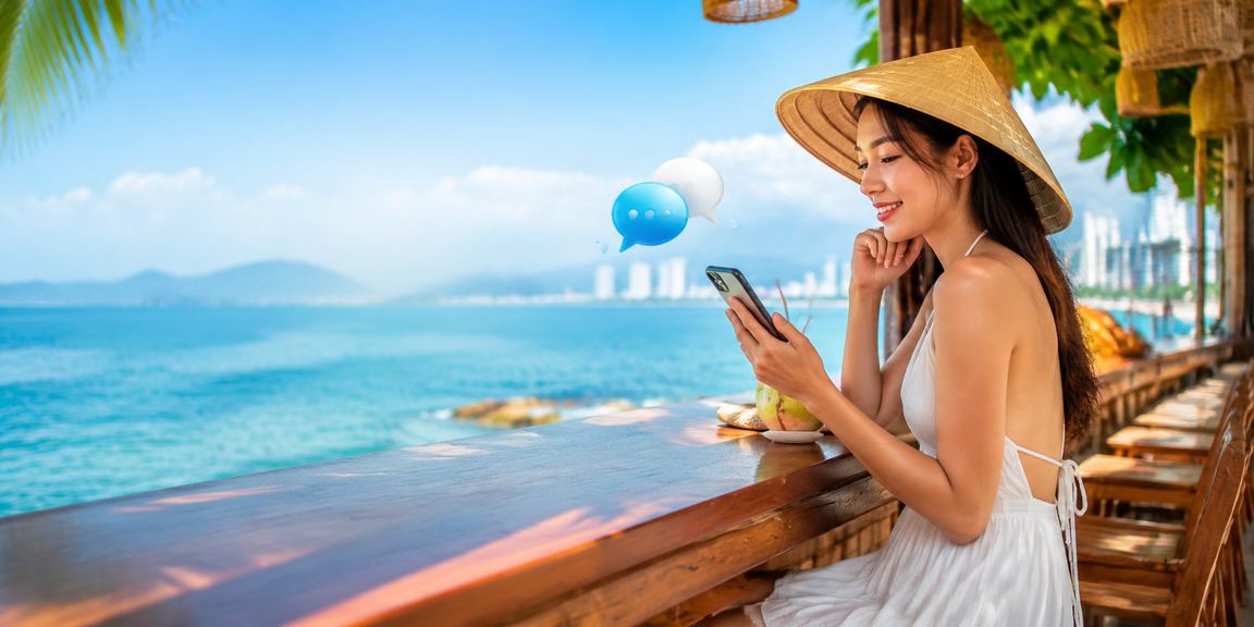 Khách hàng trải nghiệm casino trên điện thoại tại 1m50